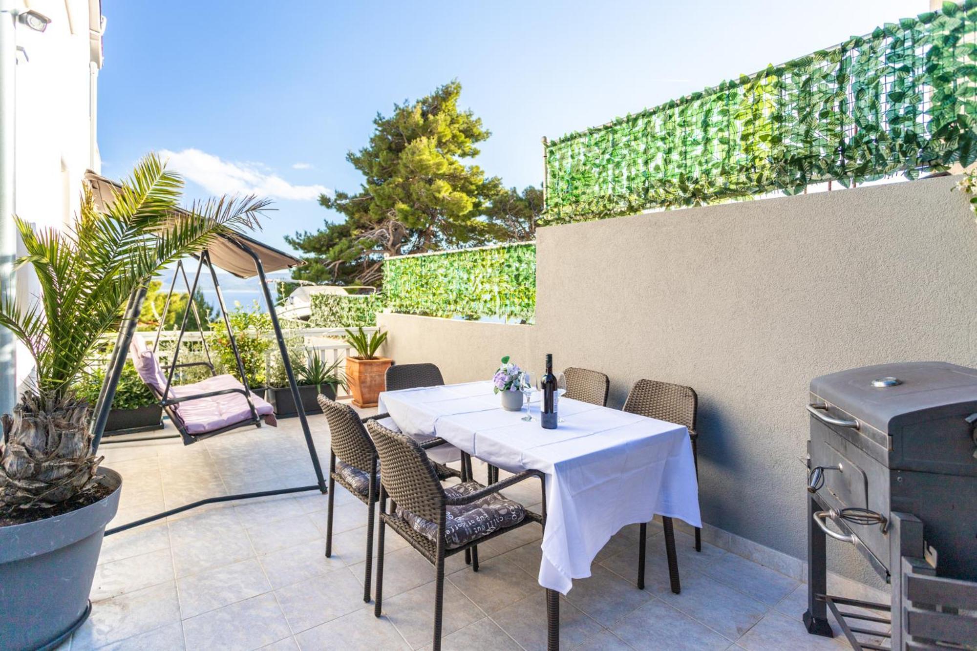 Magnificent Villa With Pool, Hot Tub, Sea View, Sauna 미미체 외부 사진